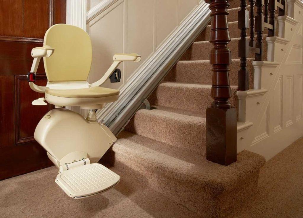 Brooks Straight unfolded stairlift